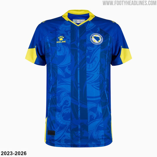 Maillot Bosnie-Herzégovine Personnalisé - Coupe du Monde 2026 🇧🇦
