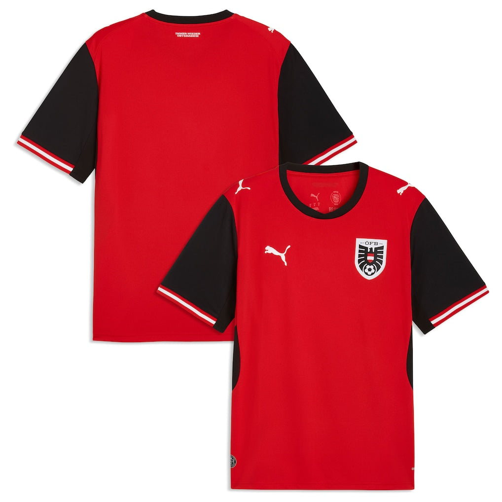 Maillot Autriche Personnalisé - Coupe du Monde 2026 🇦🇹