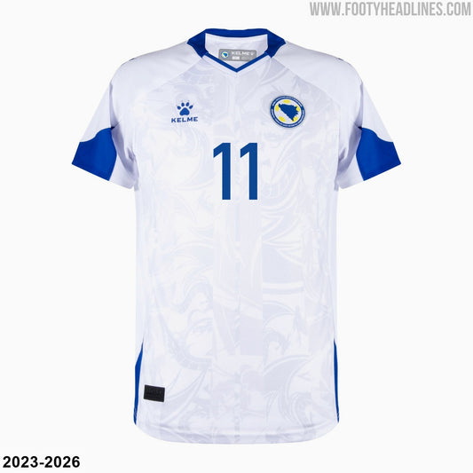 Maillot Bosnie-Herzégovine Personnalisé - Coupe du Monde 2026 🇧🇦