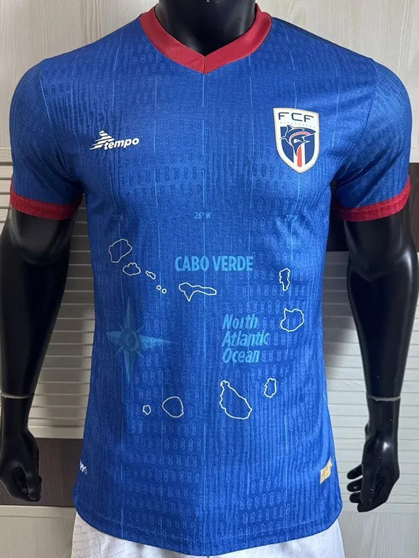 Maillot Cap-Vert Personnalisé - Coupe du Monde 2026 🇨🇻